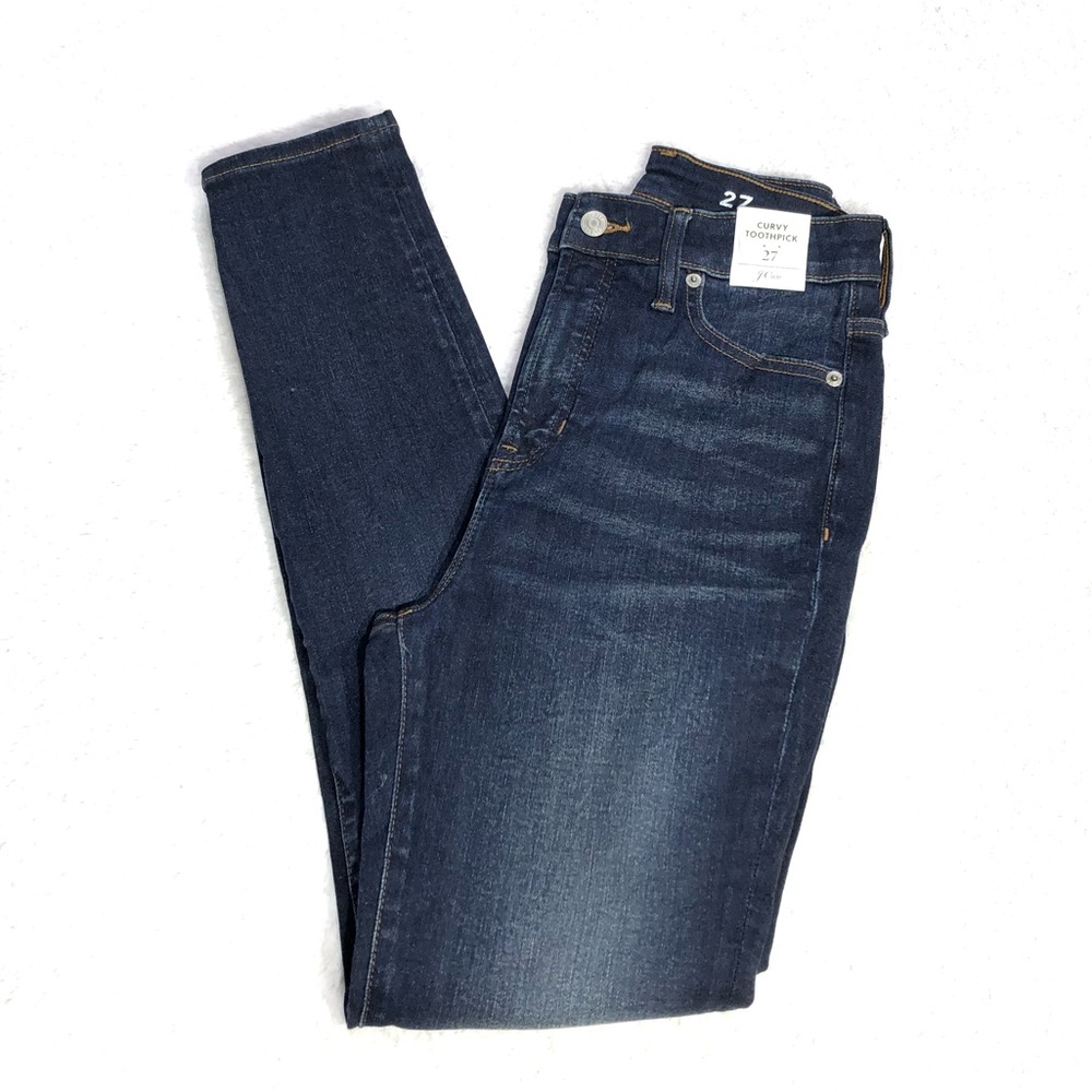 J. Crew Curvy Toothpick Jeans